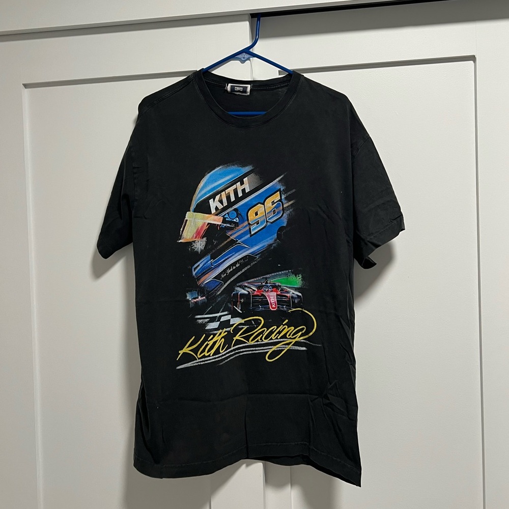 Kith Black Racing Graphic T-Shirt